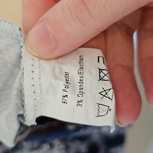 Halife multi color patterned sleeveless tank top - Picture 3 of 5